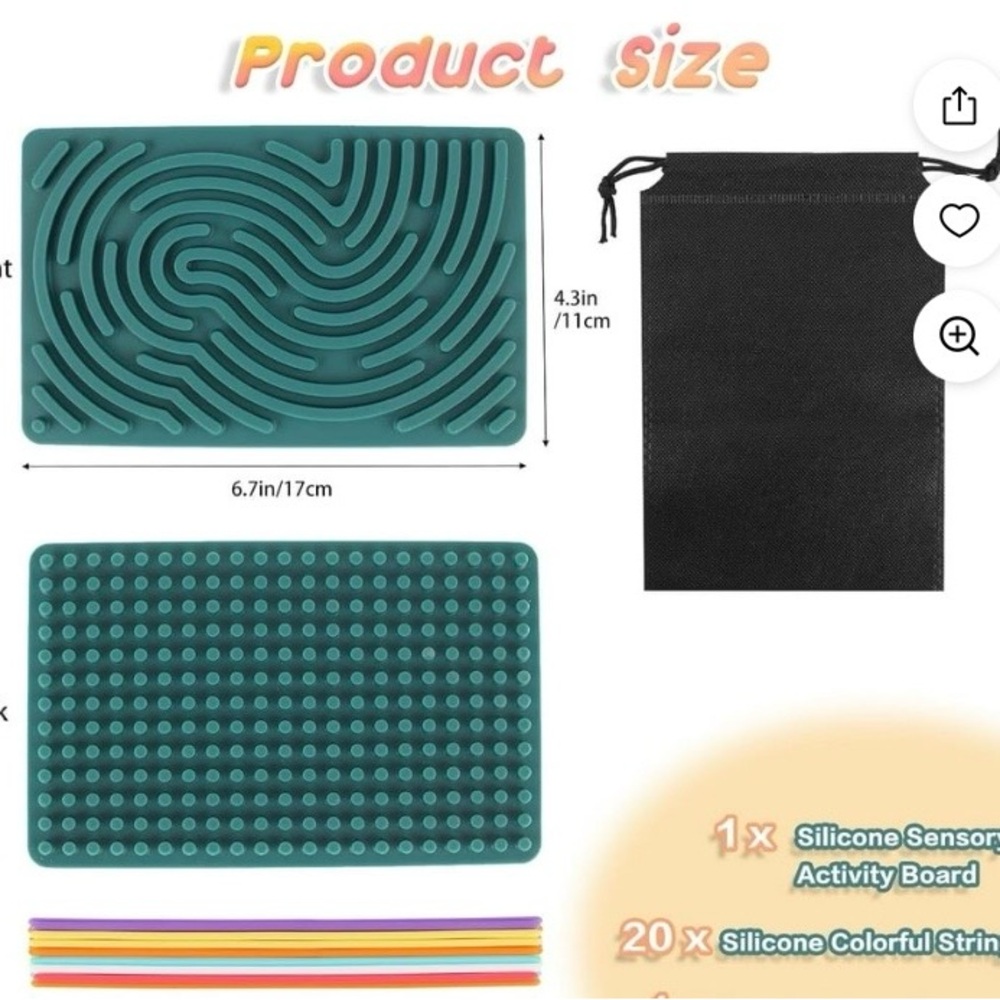 Sensory Activity Board Age 2+ Adults New - Picture 2 of 8